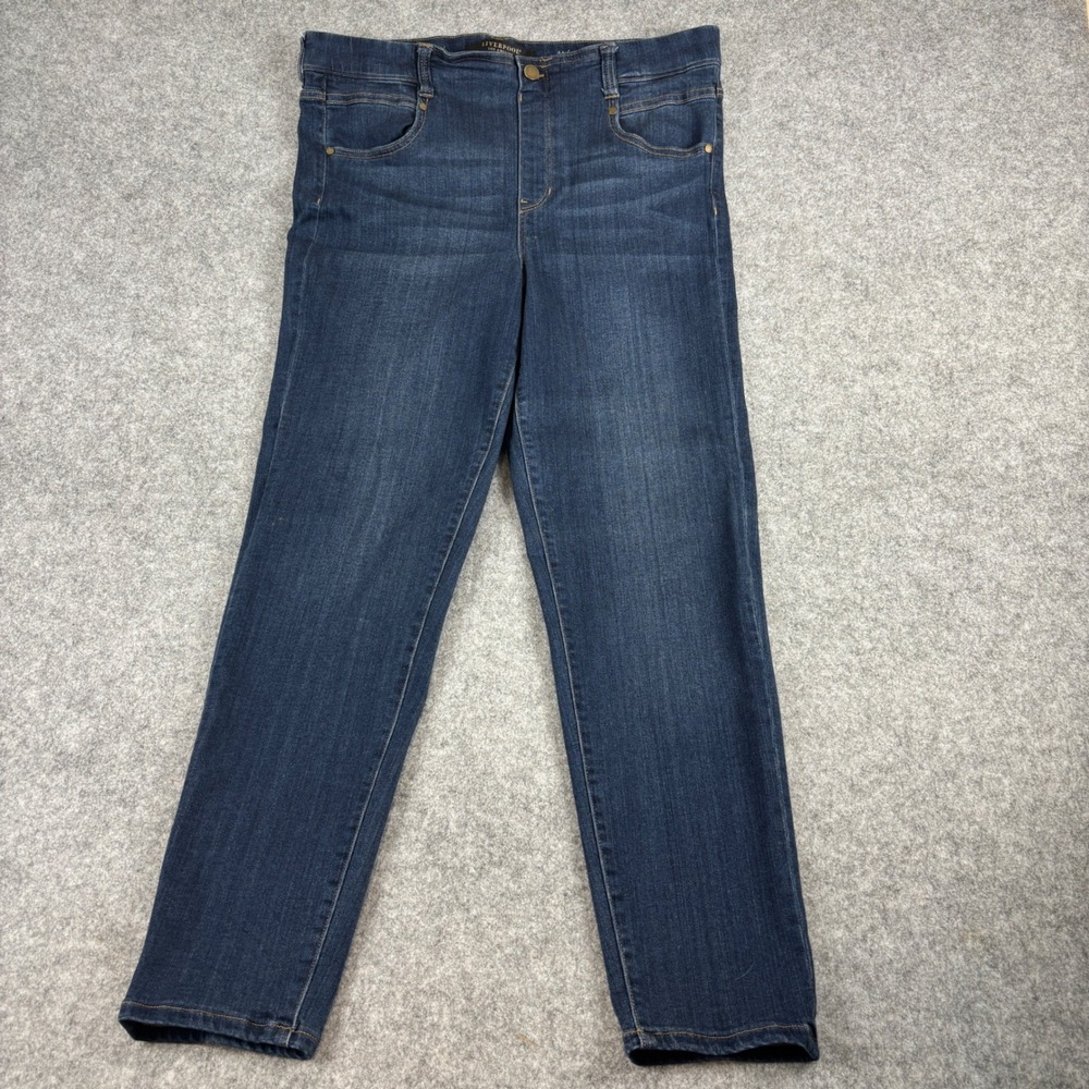 Liverpool Los Angeles The Slim Jeans Womens 14/32 Blue High Rise Stretch Denim